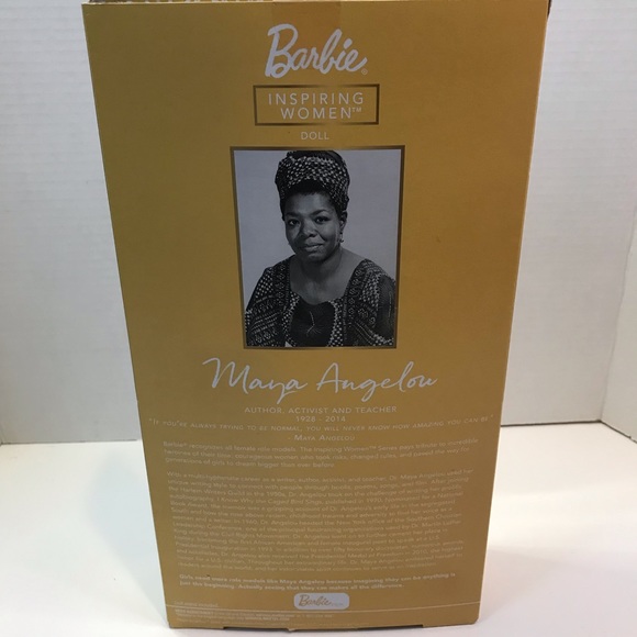 Maya Angelou Doll, Barbie Inspiring Women - Picture 10 of 15